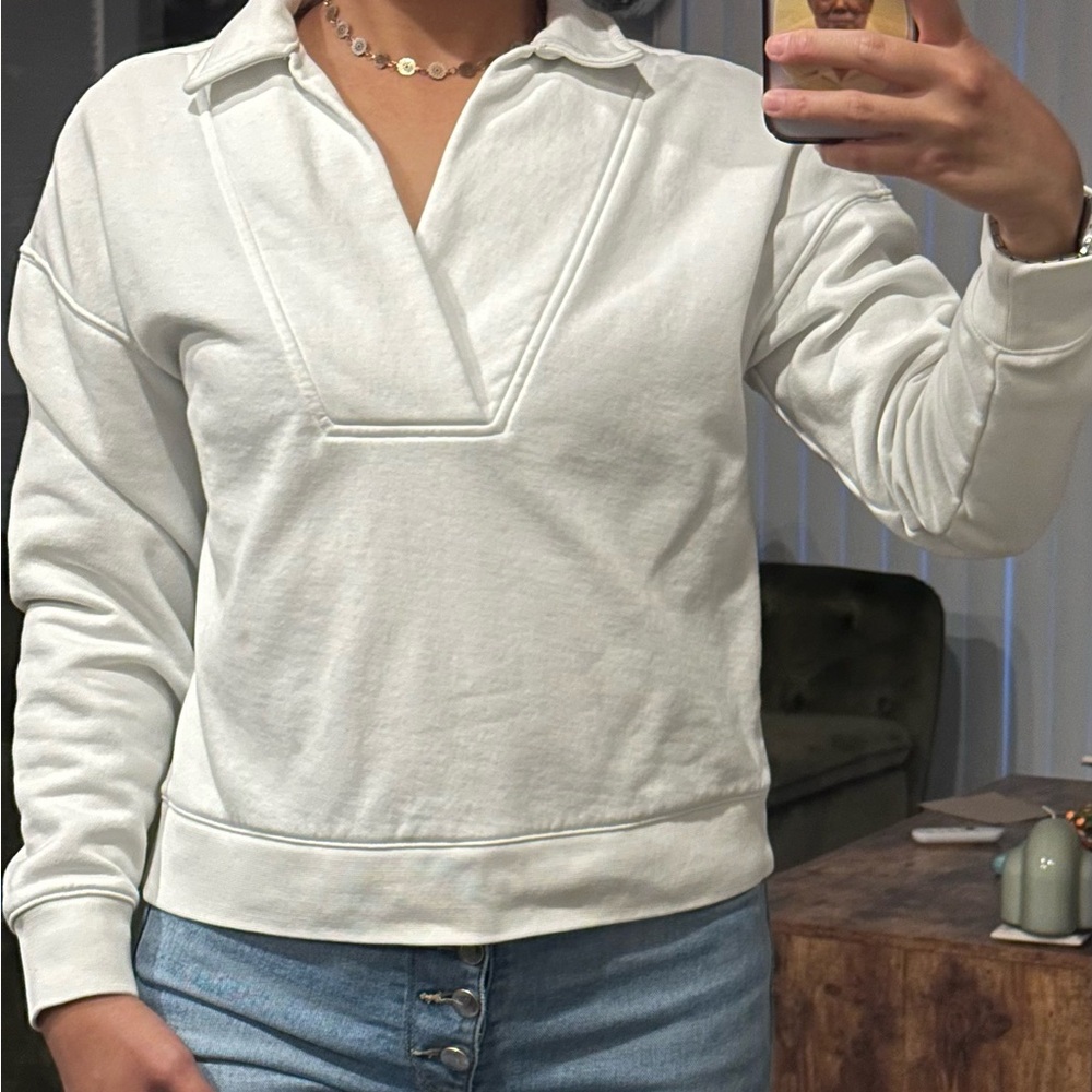 White sweater